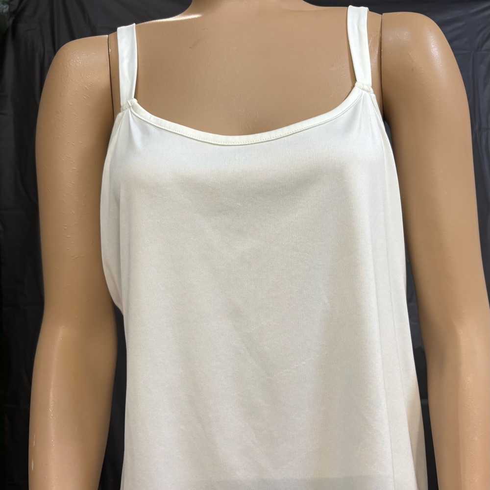 Elegant White Sleeveless Top